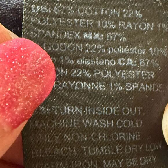 White House Black Market size 8 short high rise skinny flare super soft jeans - Picture 9 of 9